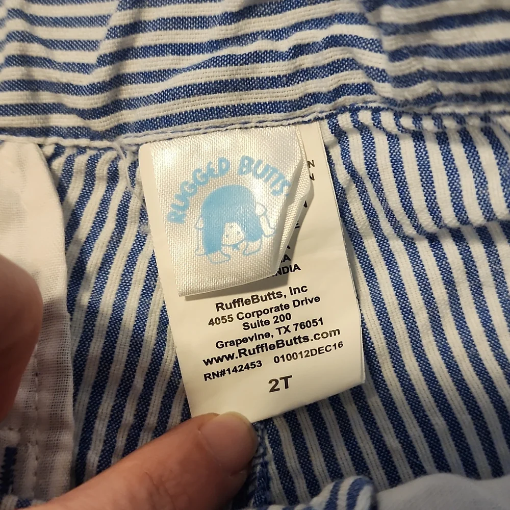 Rugged Butts Seersucker Shorts - Picture 3 of 3